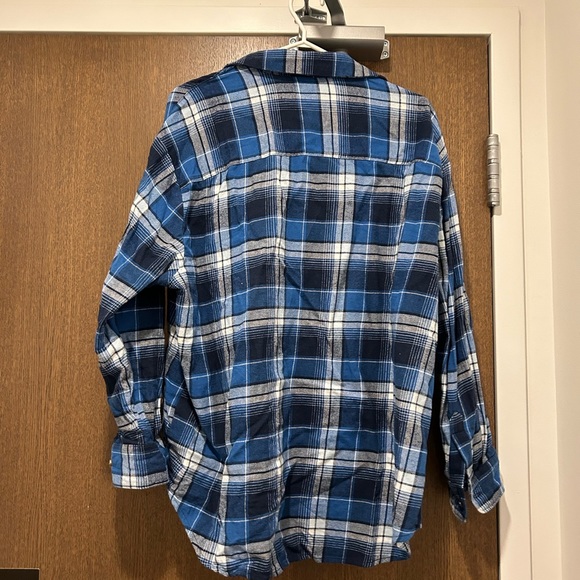 Old Navy Boyfriend flannel shirt , size xl - Picture 3 of 3